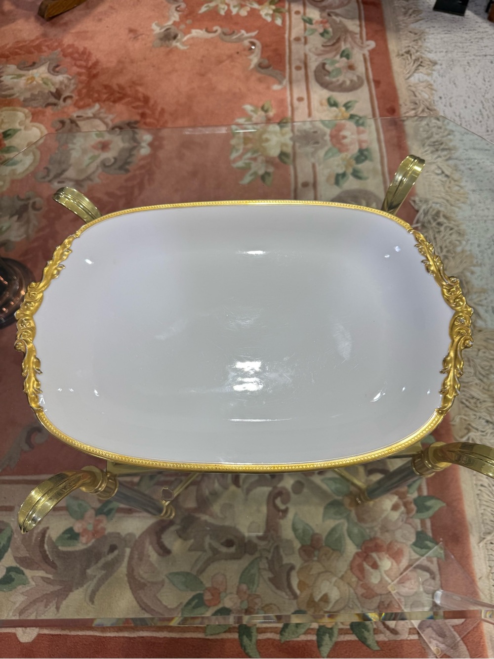 c1910 JPL Jean Pouyat LIMOGES FRANCE pattern Platter 17in